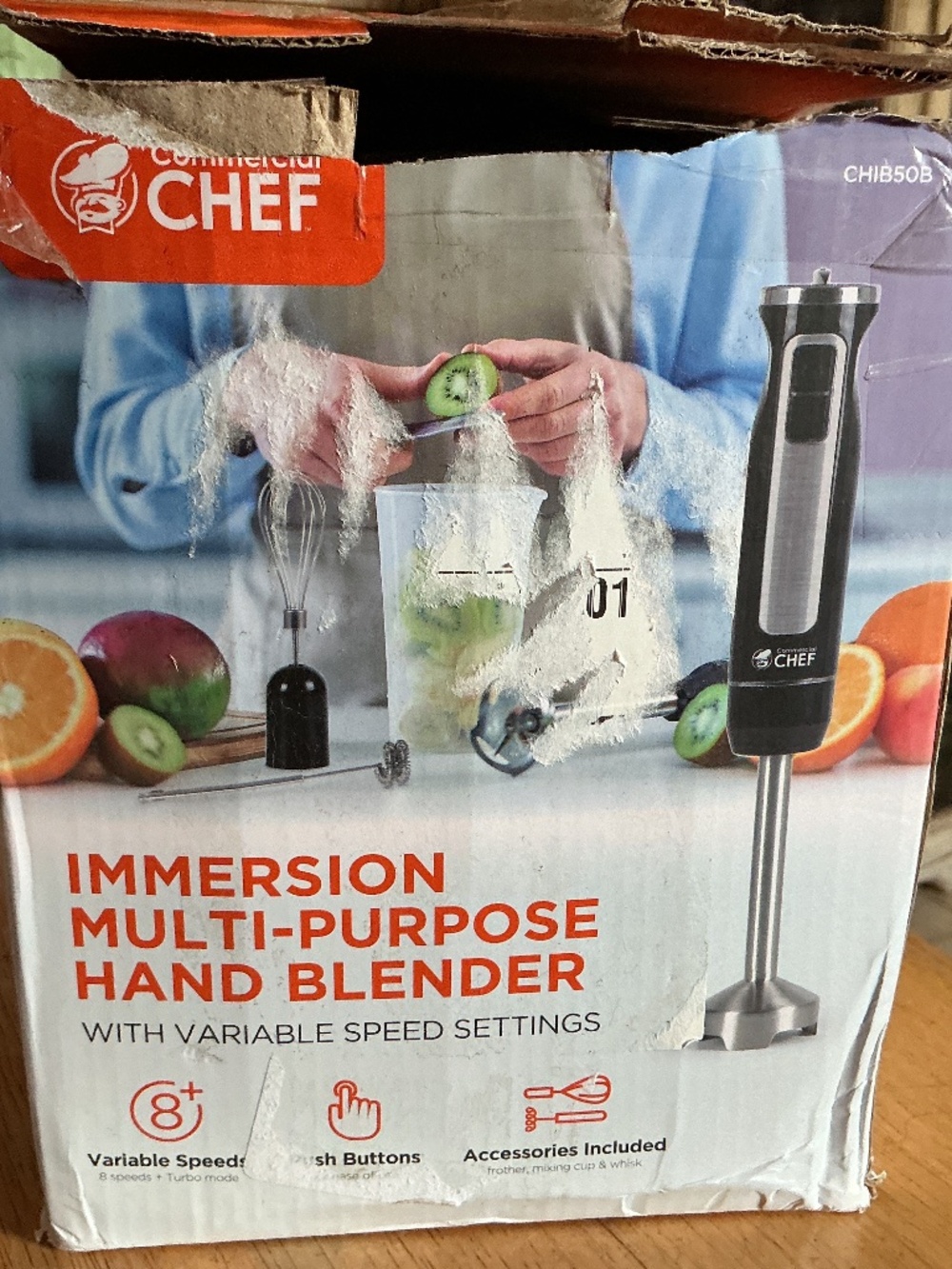 Immersion multi purpose hand blender